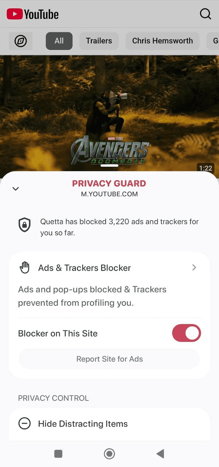 browser based ad blocking