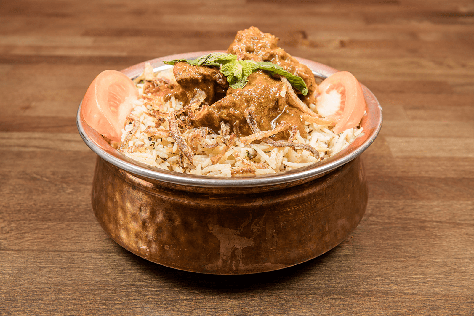 Sanika's Indian Cuisine biryani dish