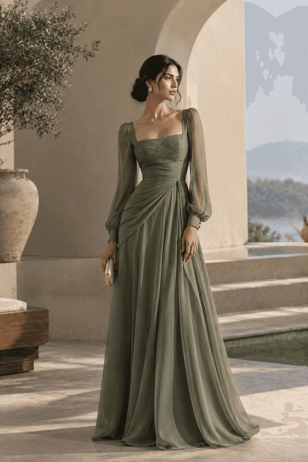 Fe Gownora dress sculpture cast from a wedding gown