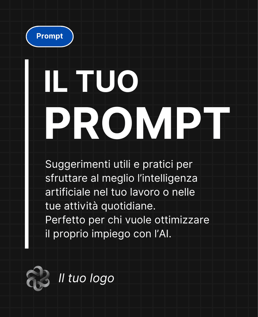 Il tuo prompt | Entmynd