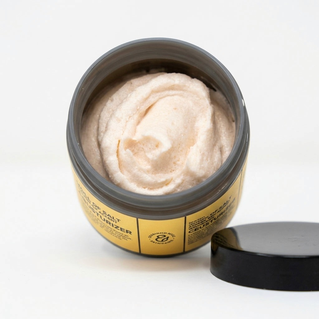 Men's exfoliator face scrub — clean natural formula for men