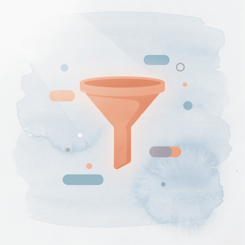 Filter icon representing program selection filtering