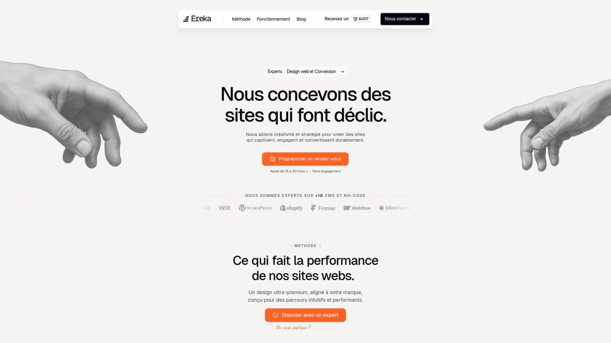 7 Raisons de Choisir une Agence de Création Site Internet en 2026 - Ereka : L’Agence qui Réunit Créativité, Performance et Conversion