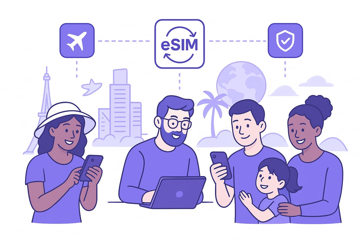Benefits of Using Multiple eSIMs for Seamless Connectivity
