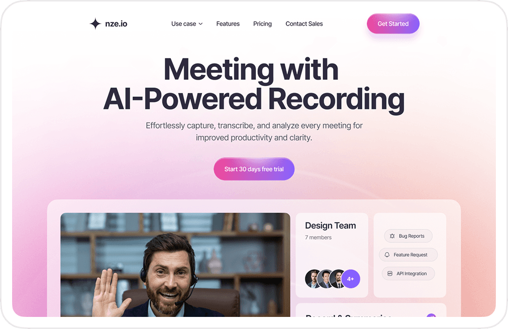 AI-Powered Meeting Recorder