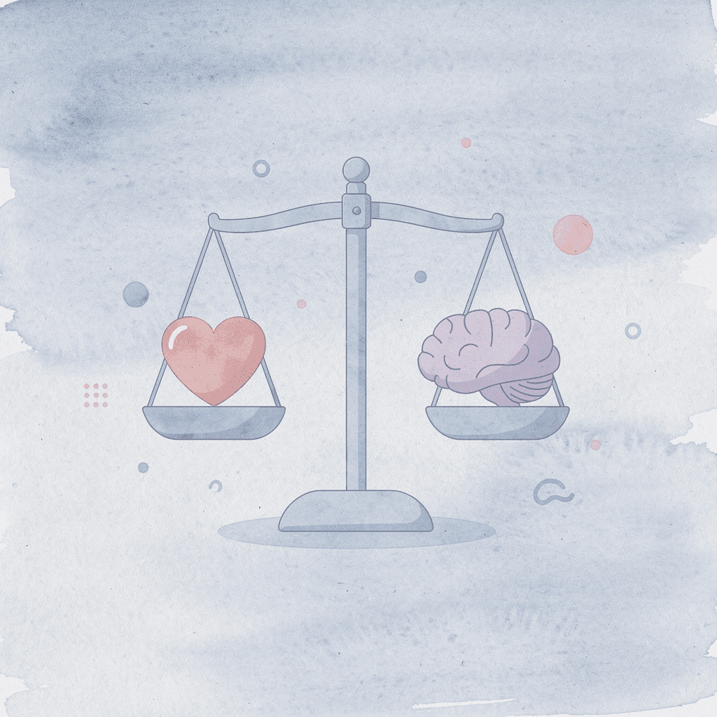  Balance scale comparing expensive vs right fit curriculum