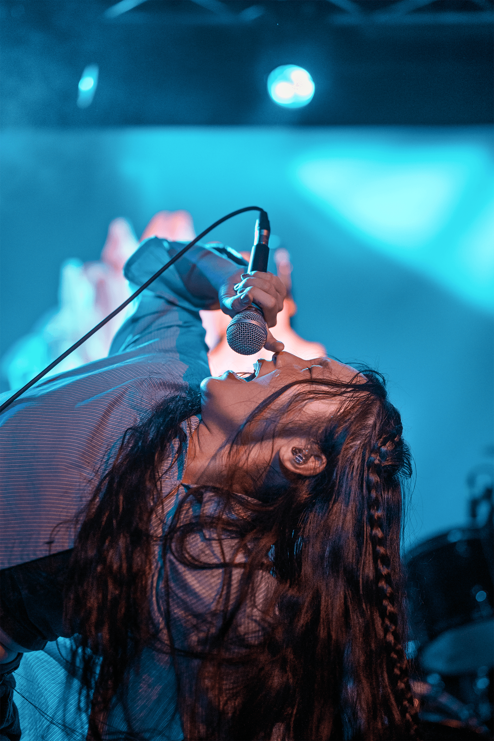 Audrey Nuna performing at the Chreece Festival in Indianapolis