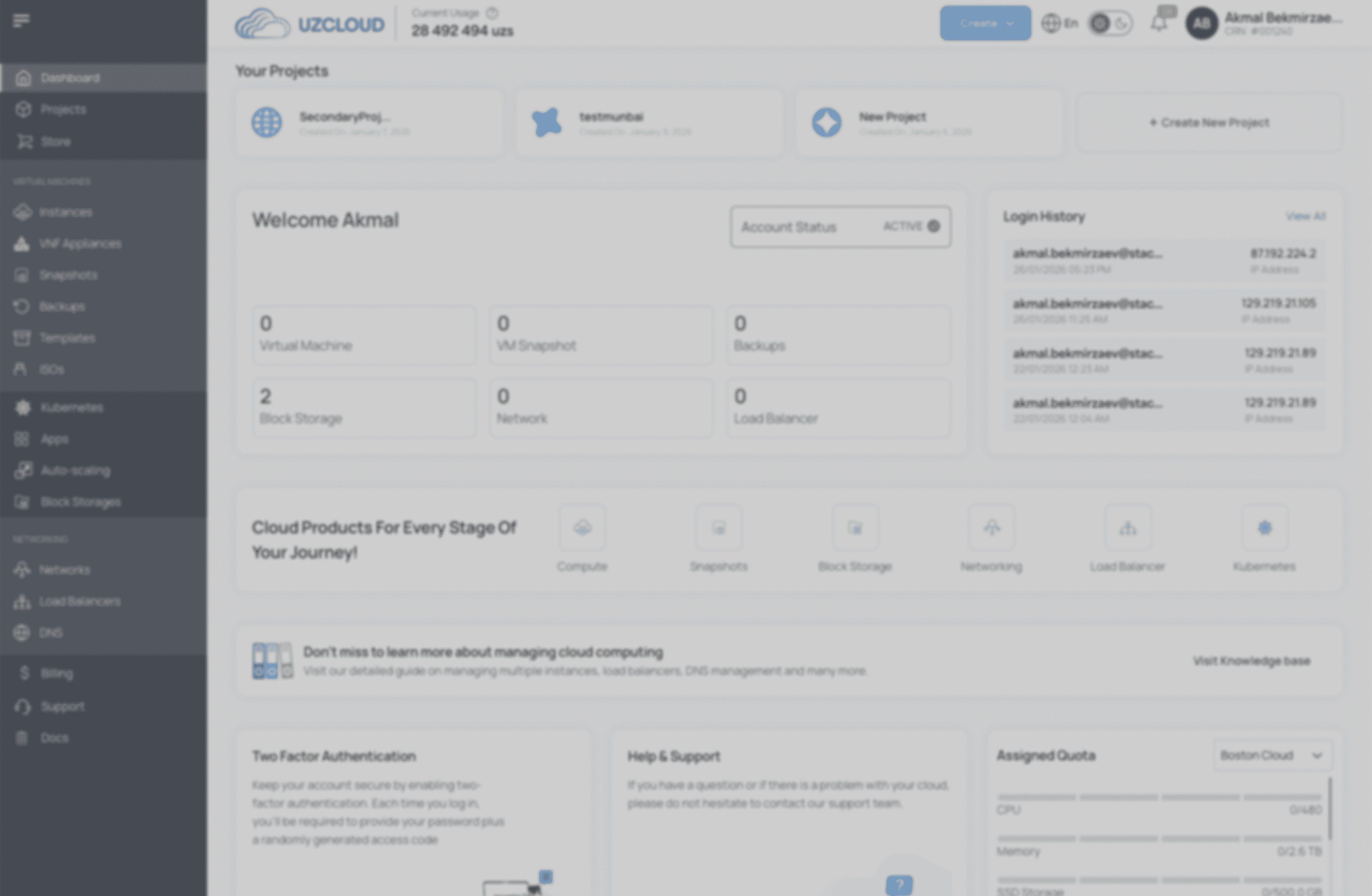 Business dashboard showing revenue, deals, customer list, growth chart, and new activity. 