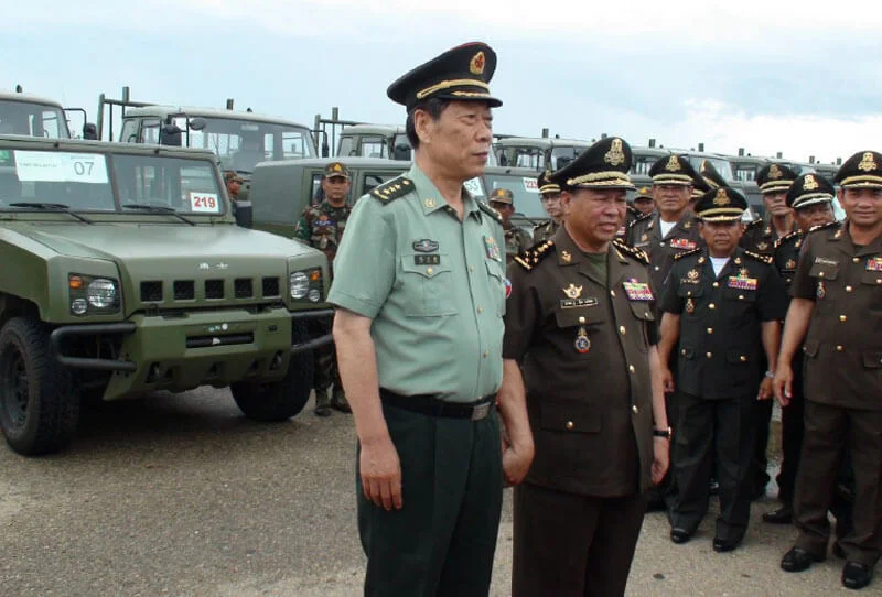 June 2010, supplied warrior military vehicle to Cambodia as military assistance