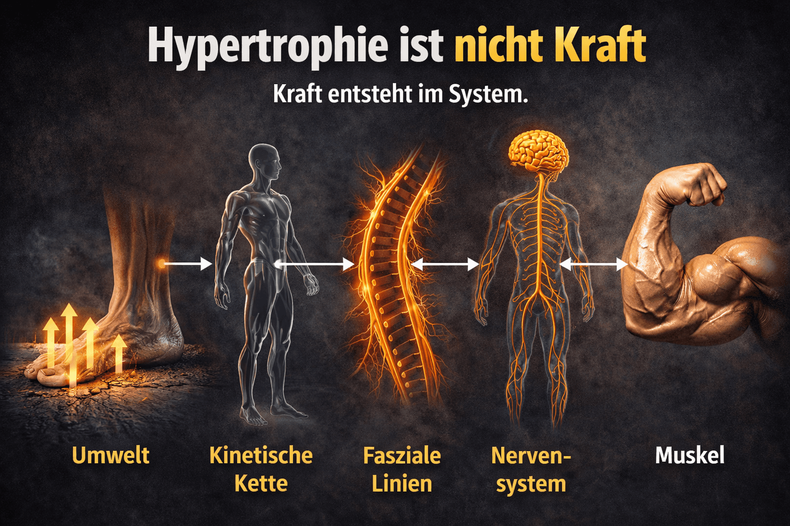 Hypertrophie ist nicht Kraft