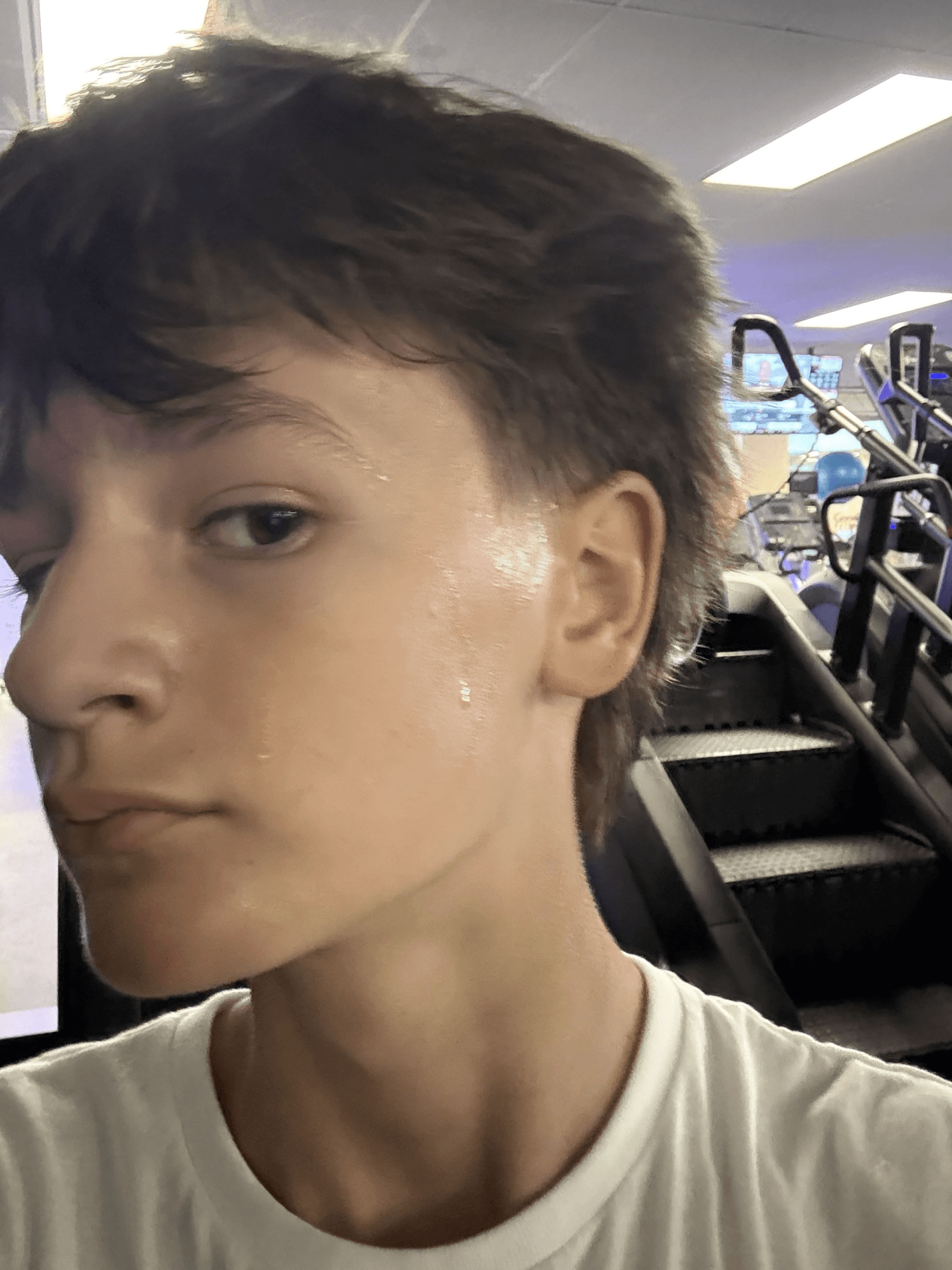 Markas at the gym