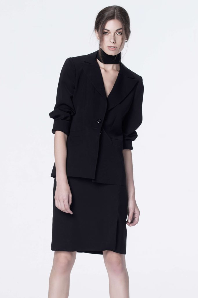 Copy of 4 Tailleur jupe noire Black Skirt suit 1 683x1024