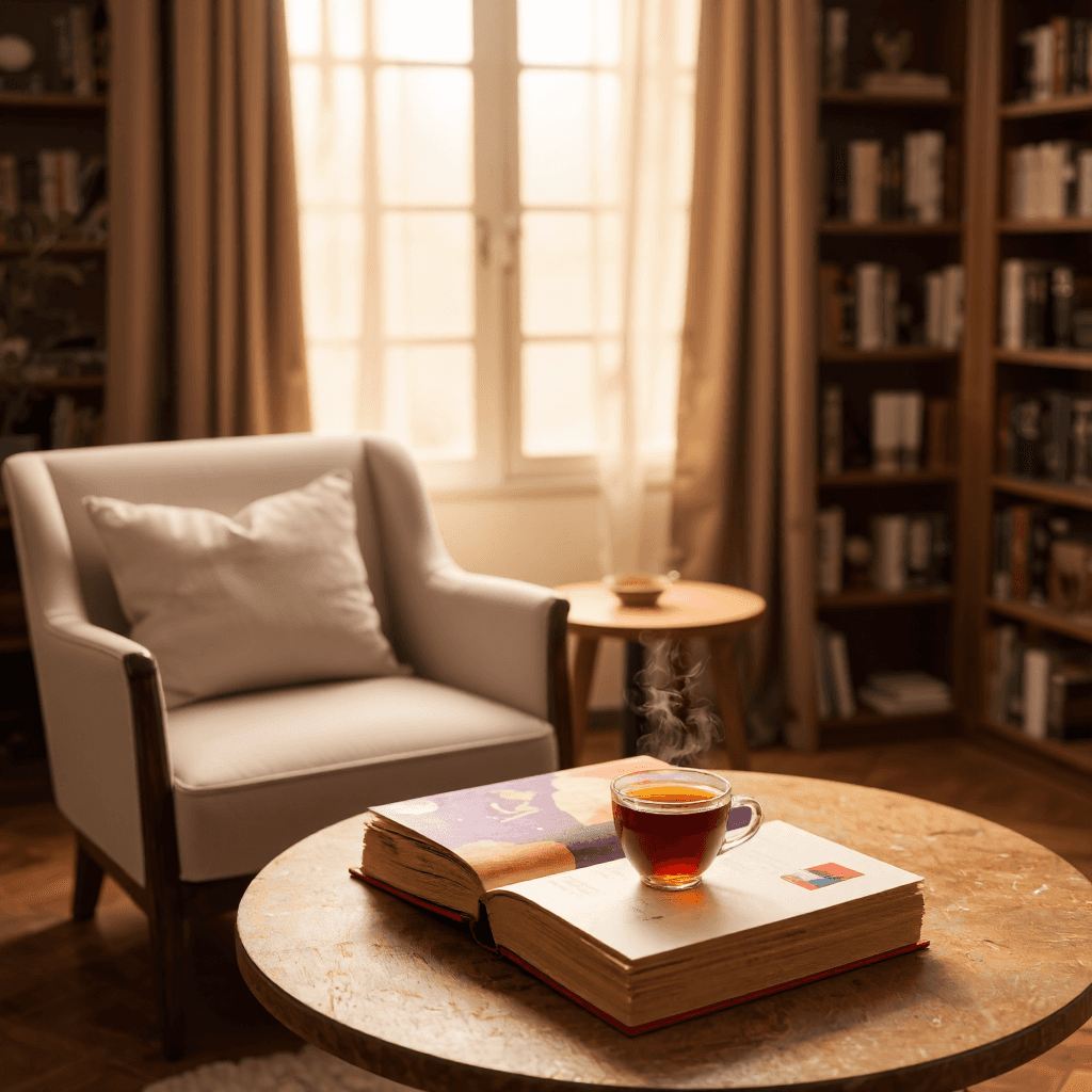 product photography of a book