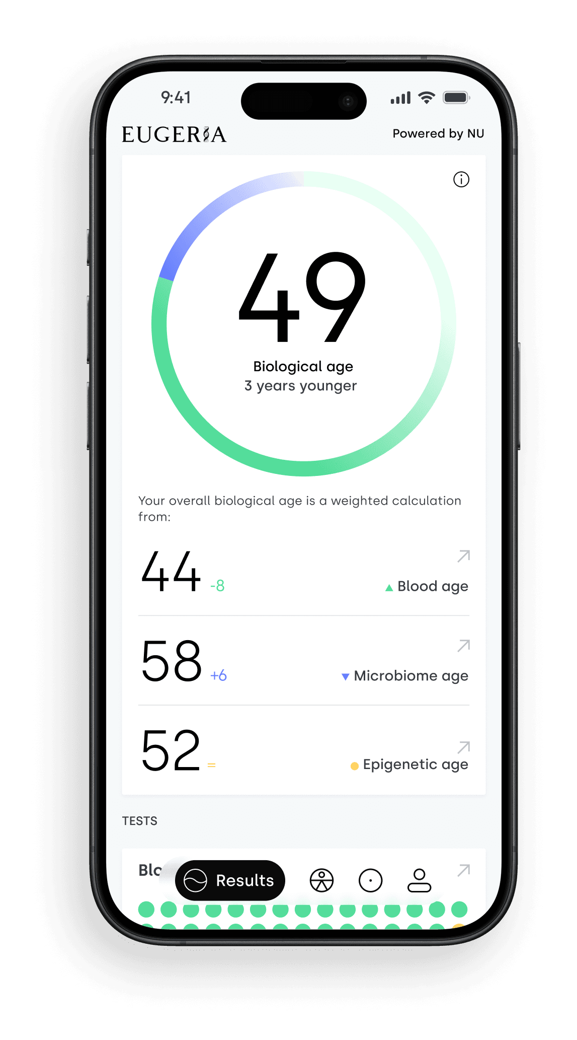 Longevity anti-ageing  AI app