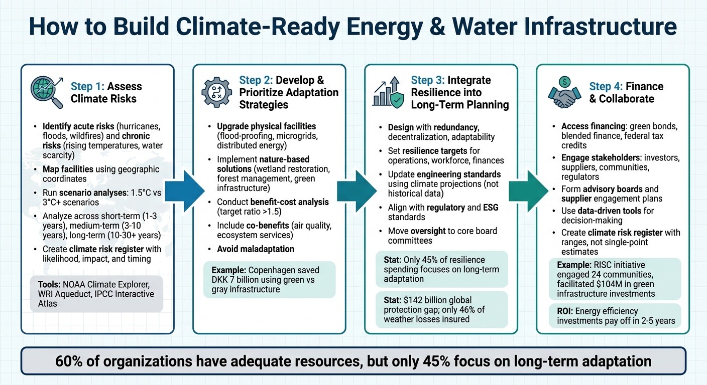 4-Step Framework for Building Climate-Ready Corporate Infrastructure