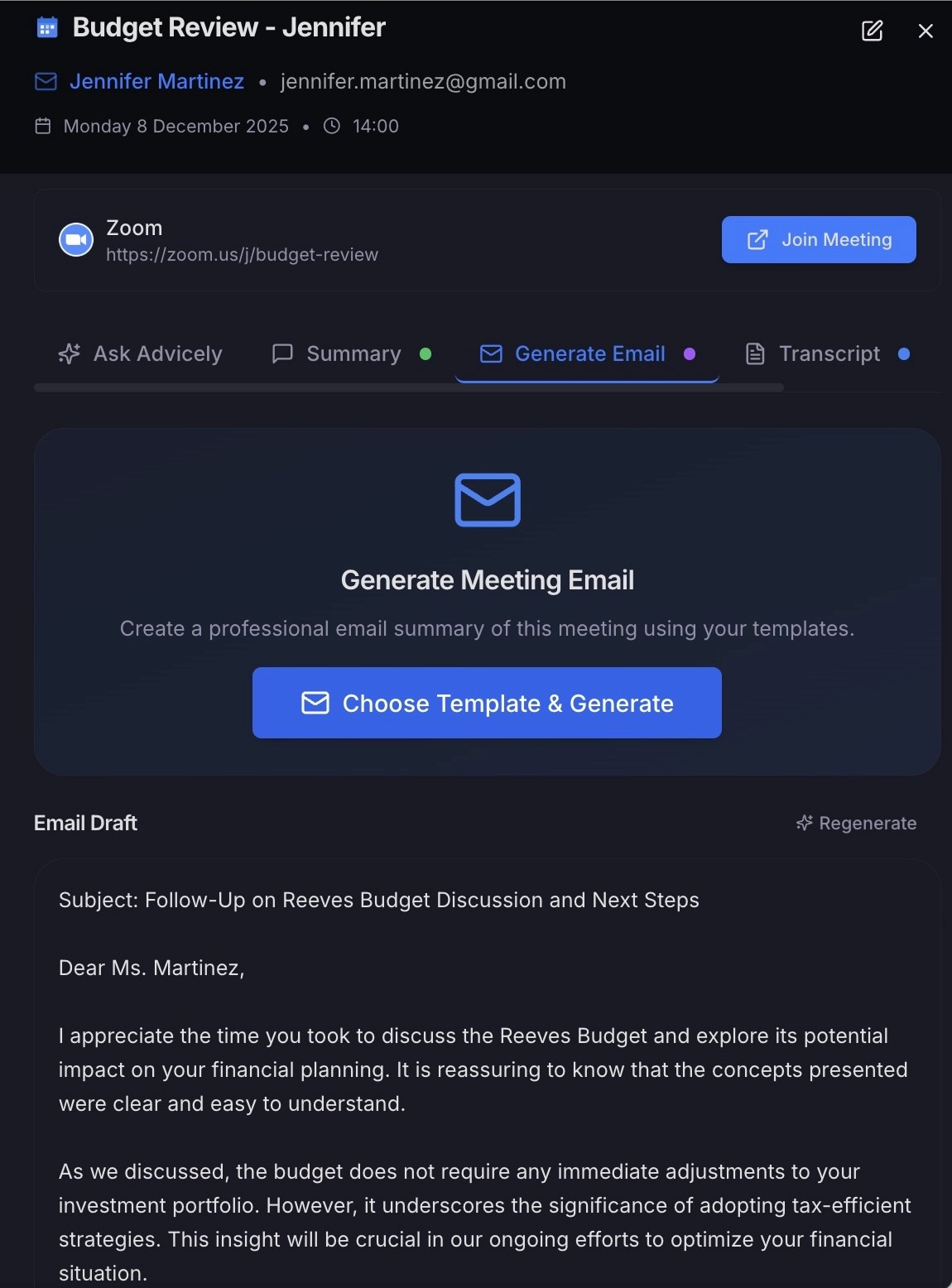 An image of Freelio's project ui