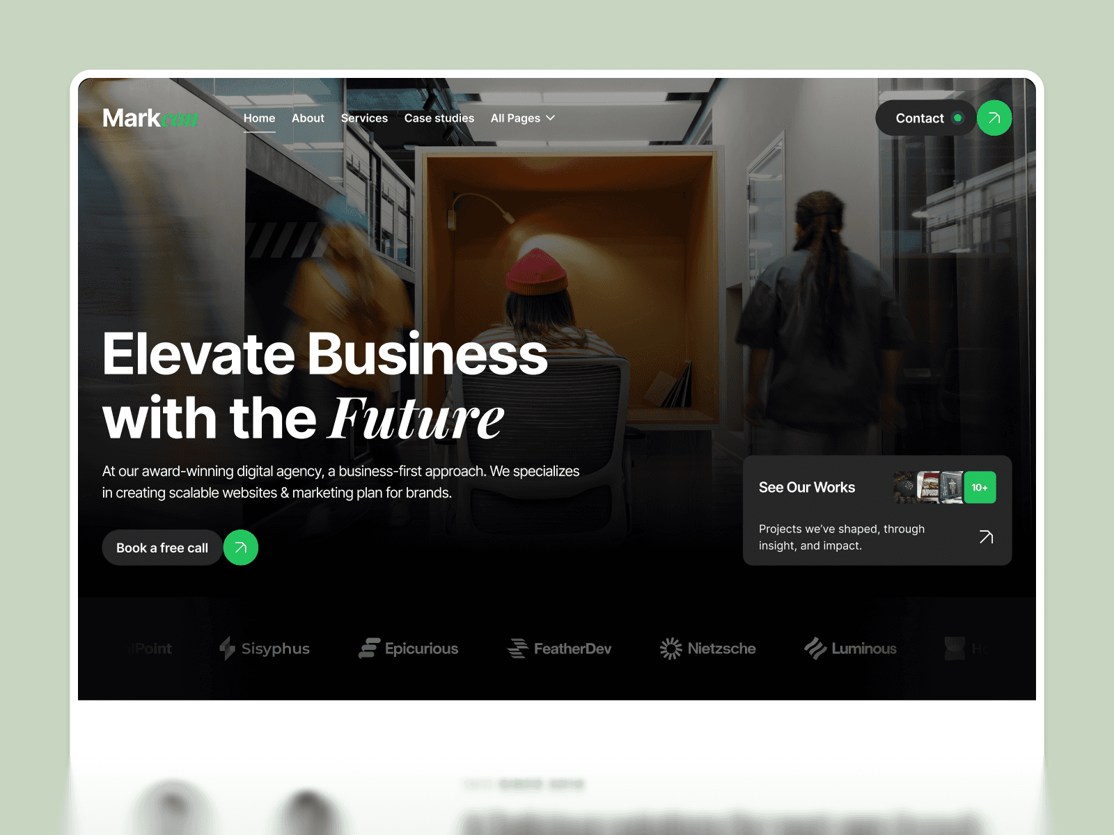 webflow creative agency
