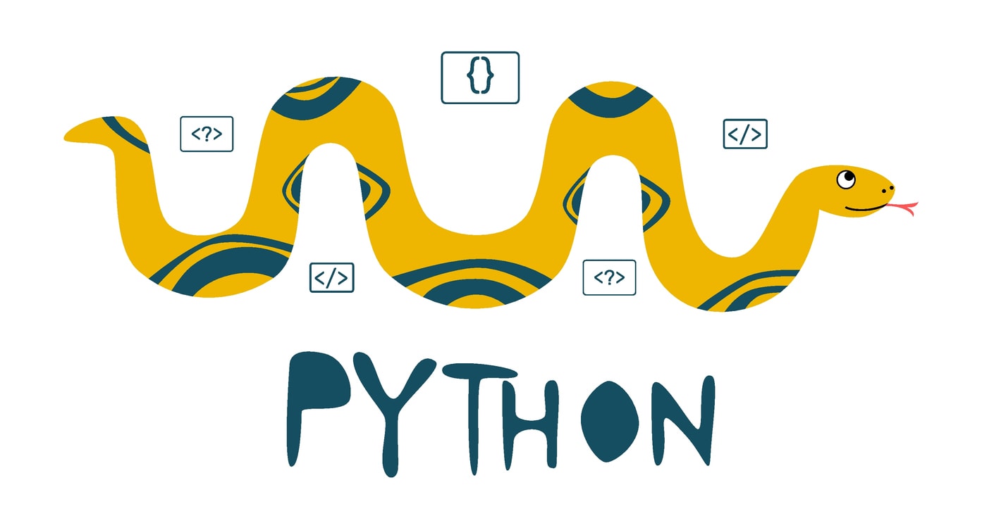 A visual representation of Python programming, showcasing its importance for AI engineers.
