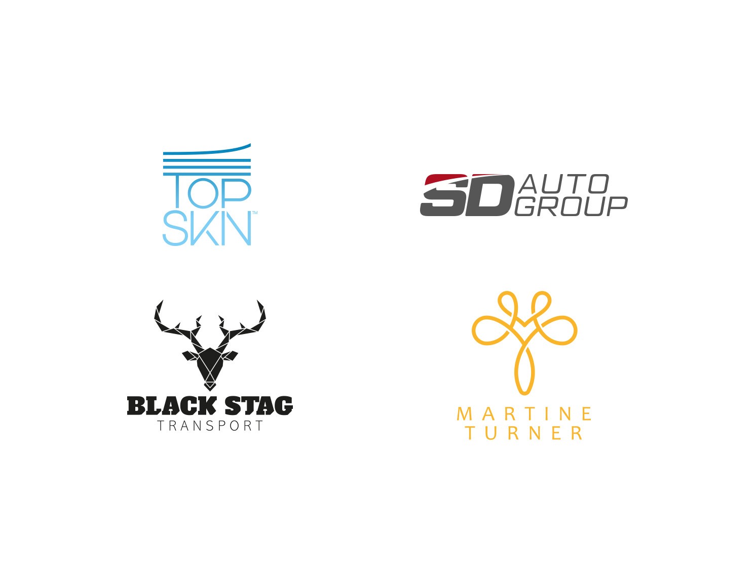 Selection of logo designs