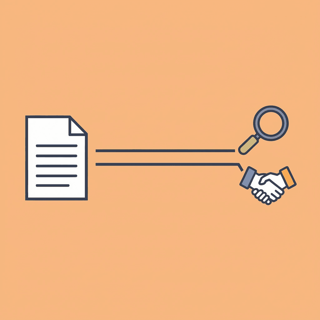 Two diverging paths showing the choice between committing without testing versus testing before commitment