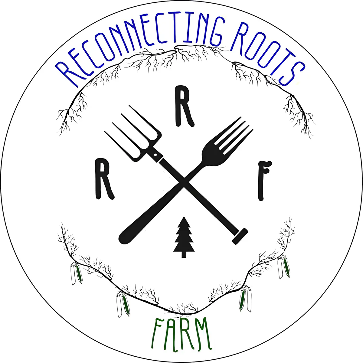 Reconnecting Roots Farm Logo