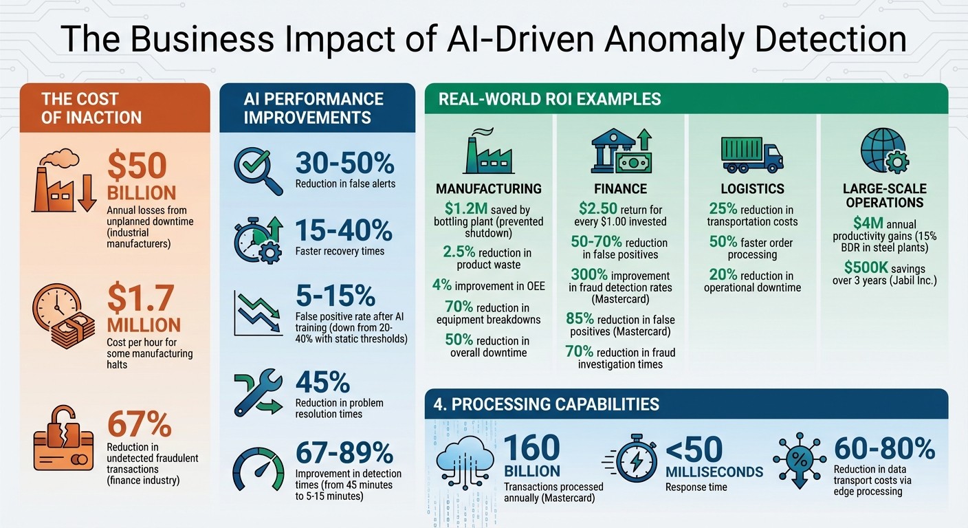 Anomaly Detection ROI: Key Statistics and Business Impact Across Industries