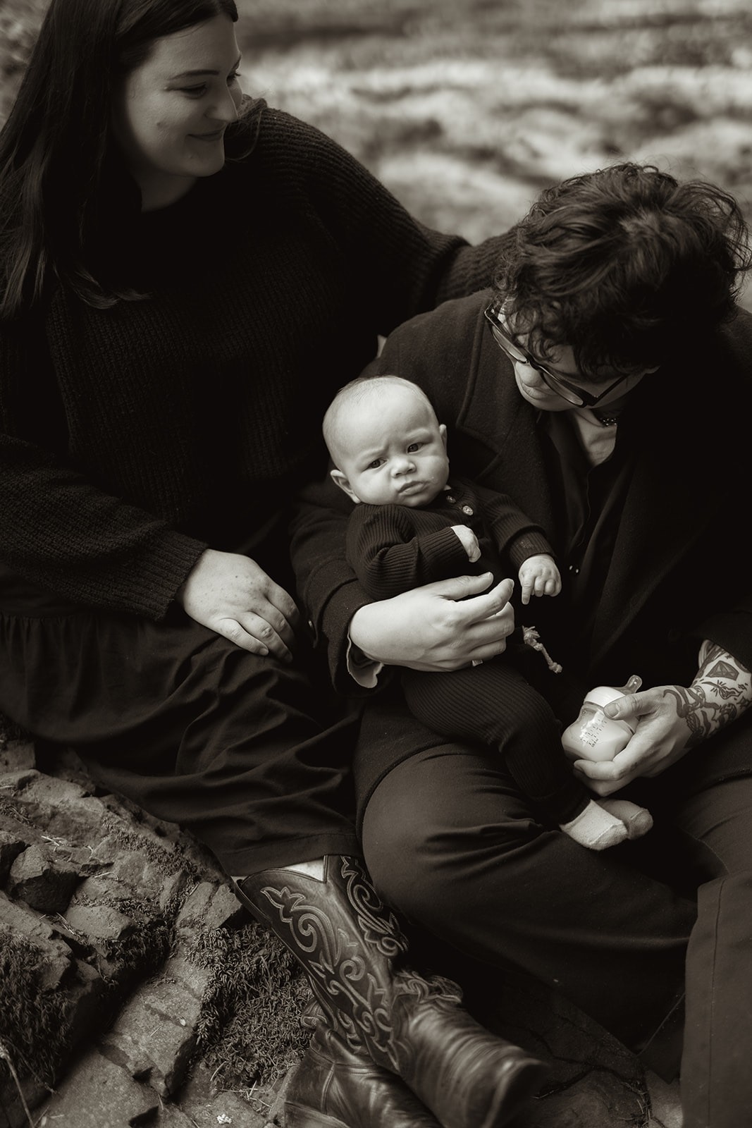 Woman with color palette