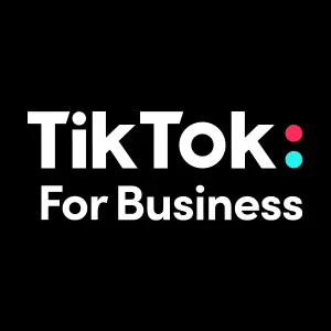 Logo TikTok Business pour automatisation campagnes vidéo marketing IA