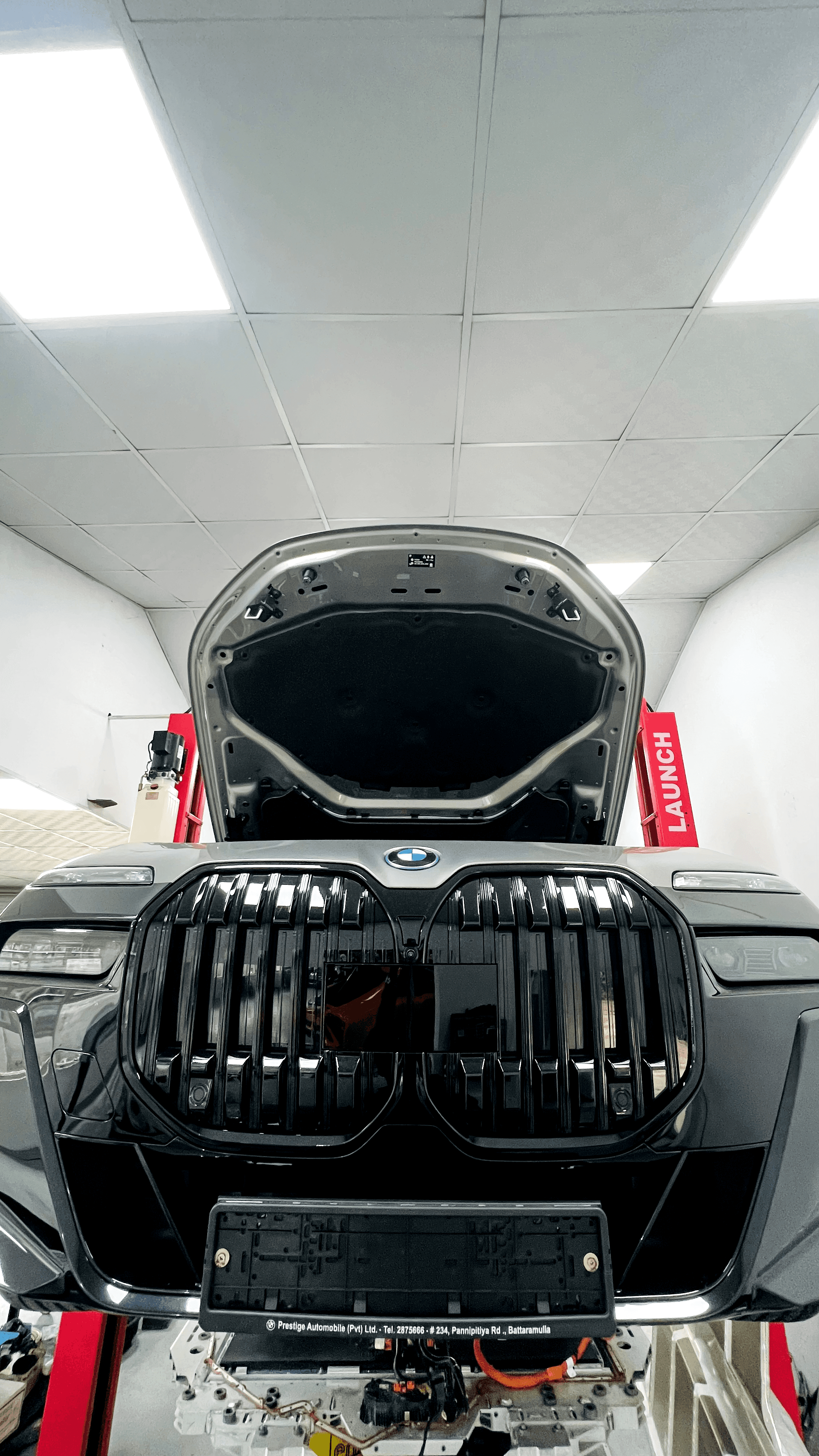 front view of a car