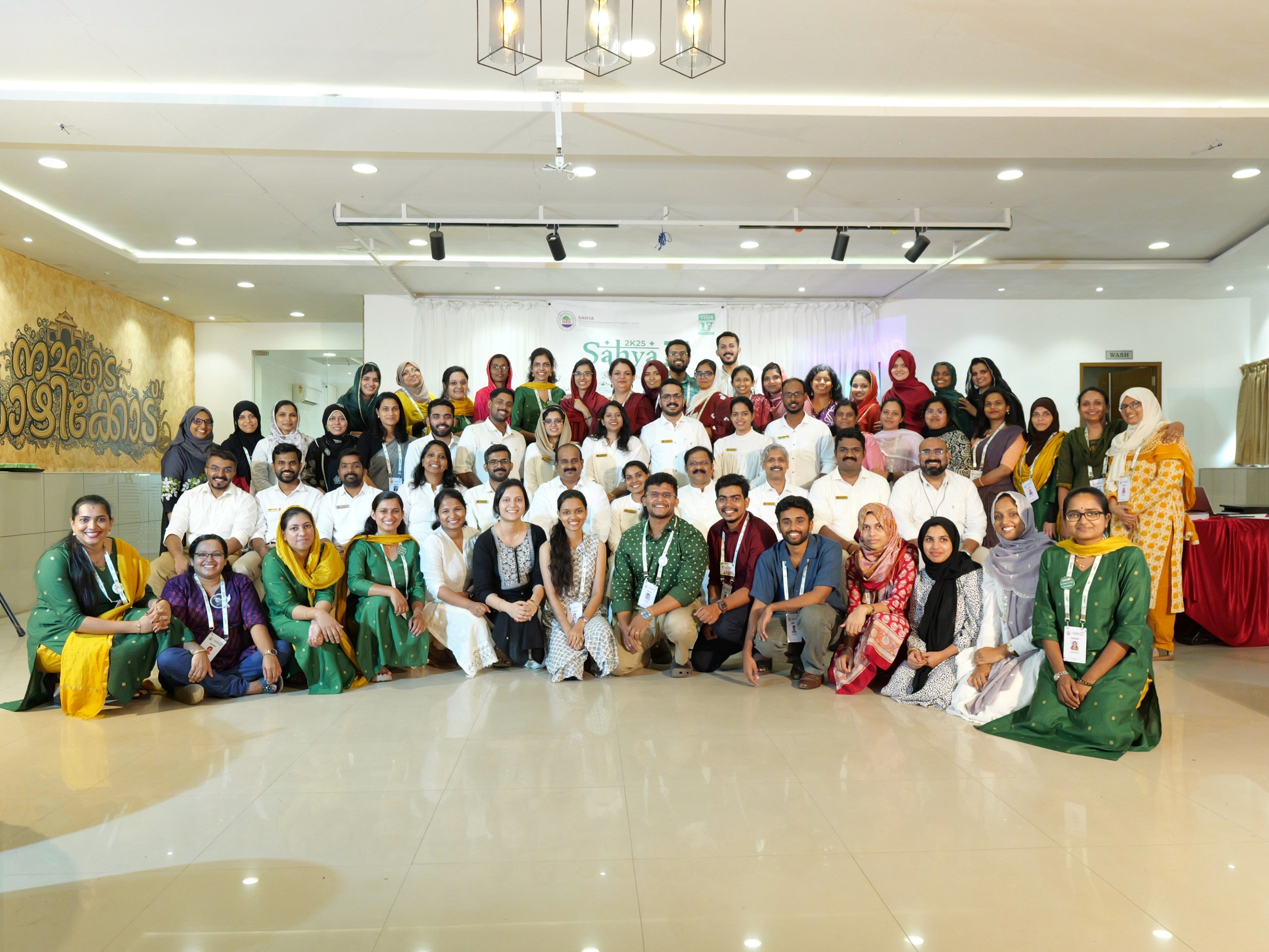 GROUP PHOTO SAHYA REGULAR BATCH 2025 at Calicut, Kerala