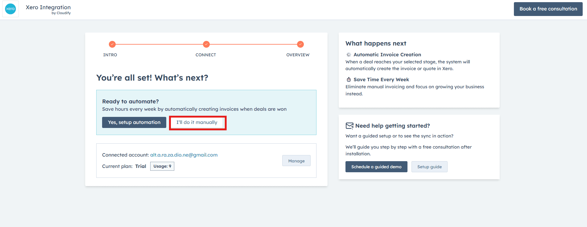 One-click Invoices/Quotes