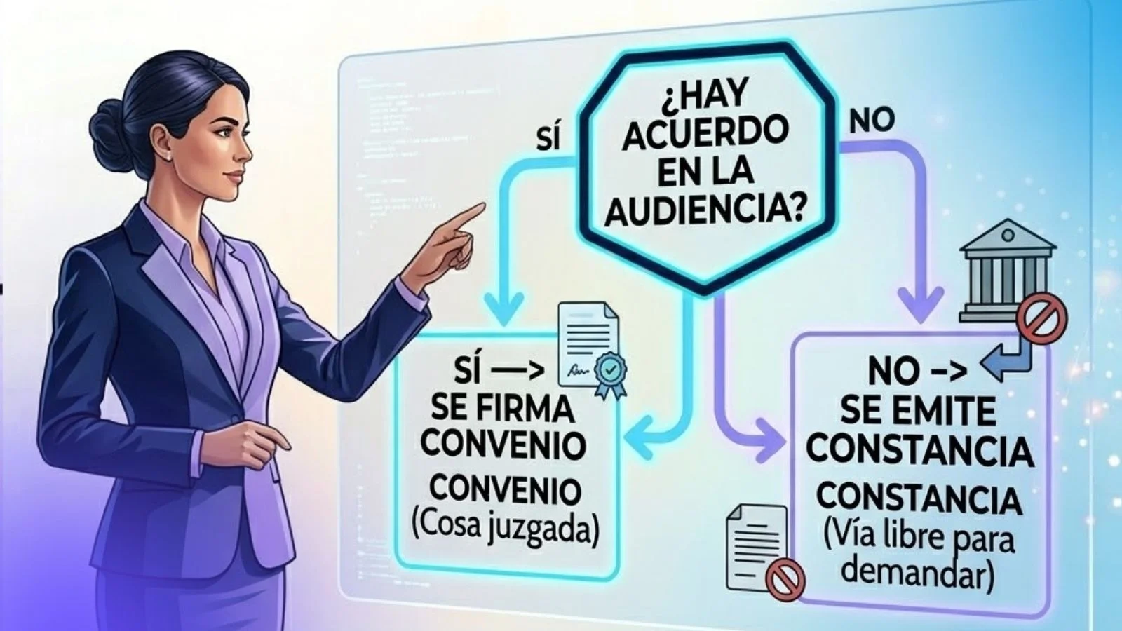 La audiencia de conciliación