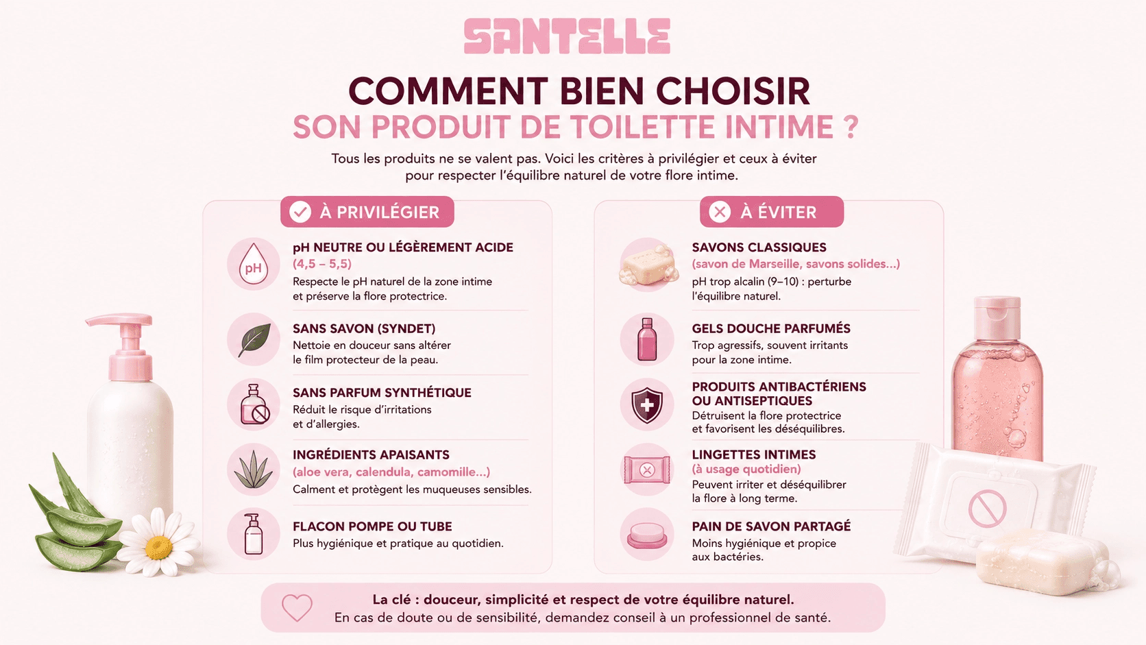 produit de toilette intime