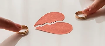 Illustratiojn d'une séparation de bien