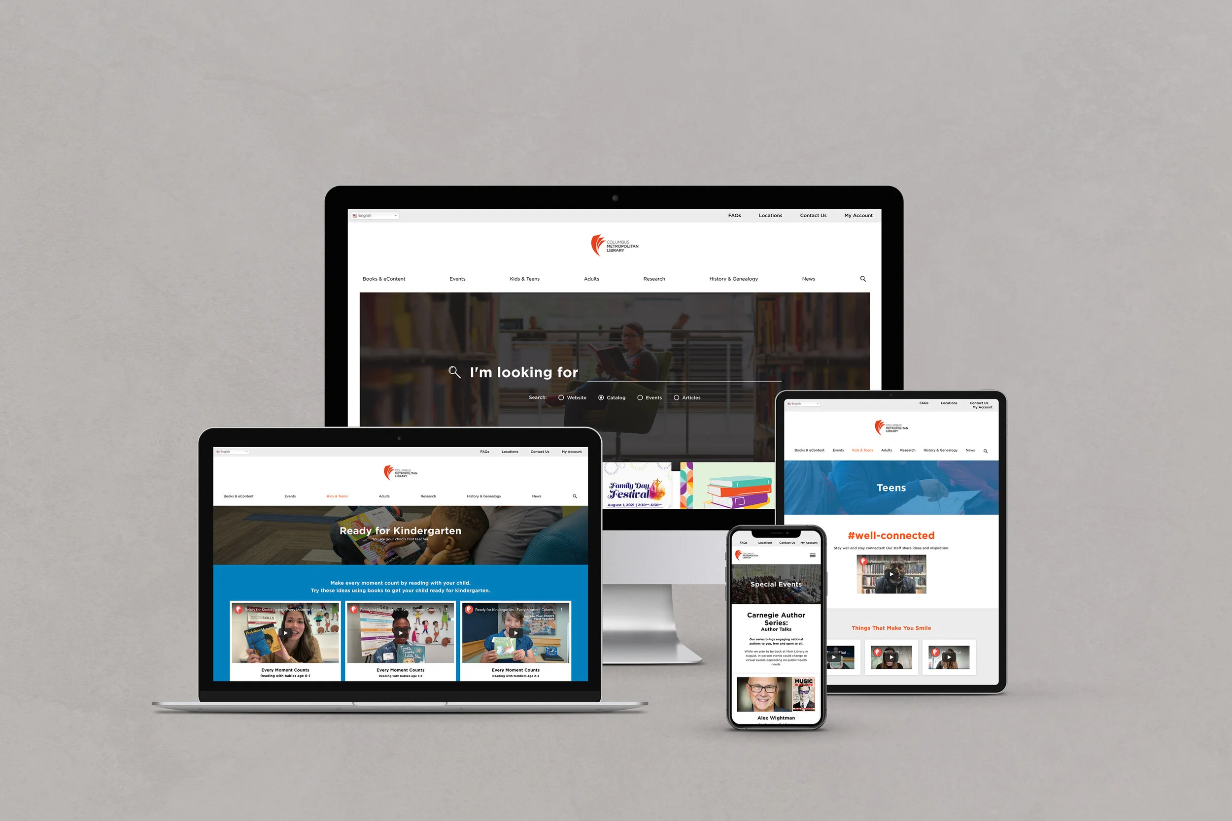 One-Key Design System Grid of Components