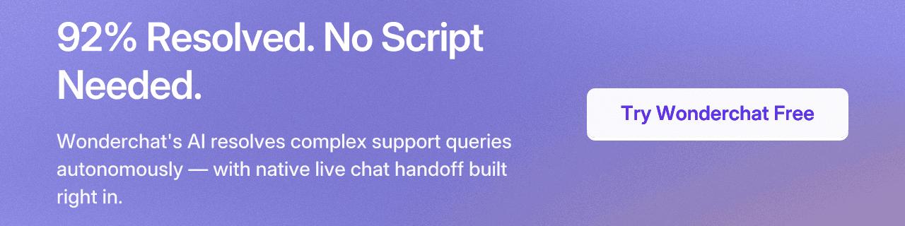 92% Resolved. No Script Needed.