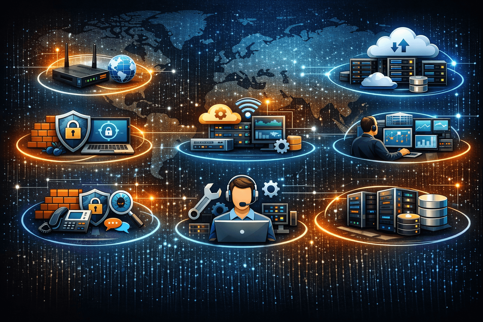 Modern indoor space with large glass doors, lush greenery, and a cozy seating area visible beyond.