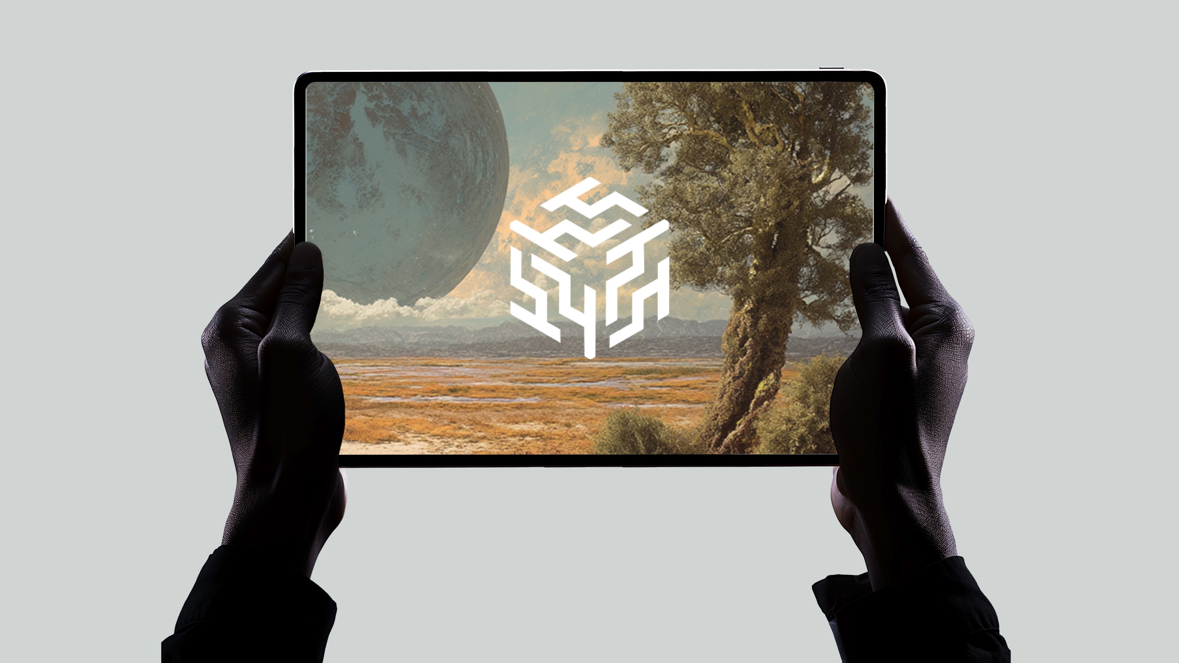 Caladan logo preview tablet