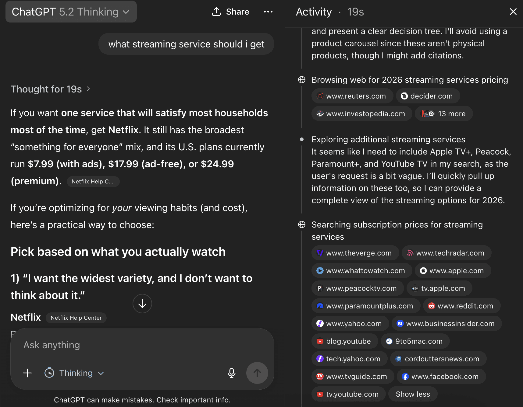 An image of Freelio's budget ui