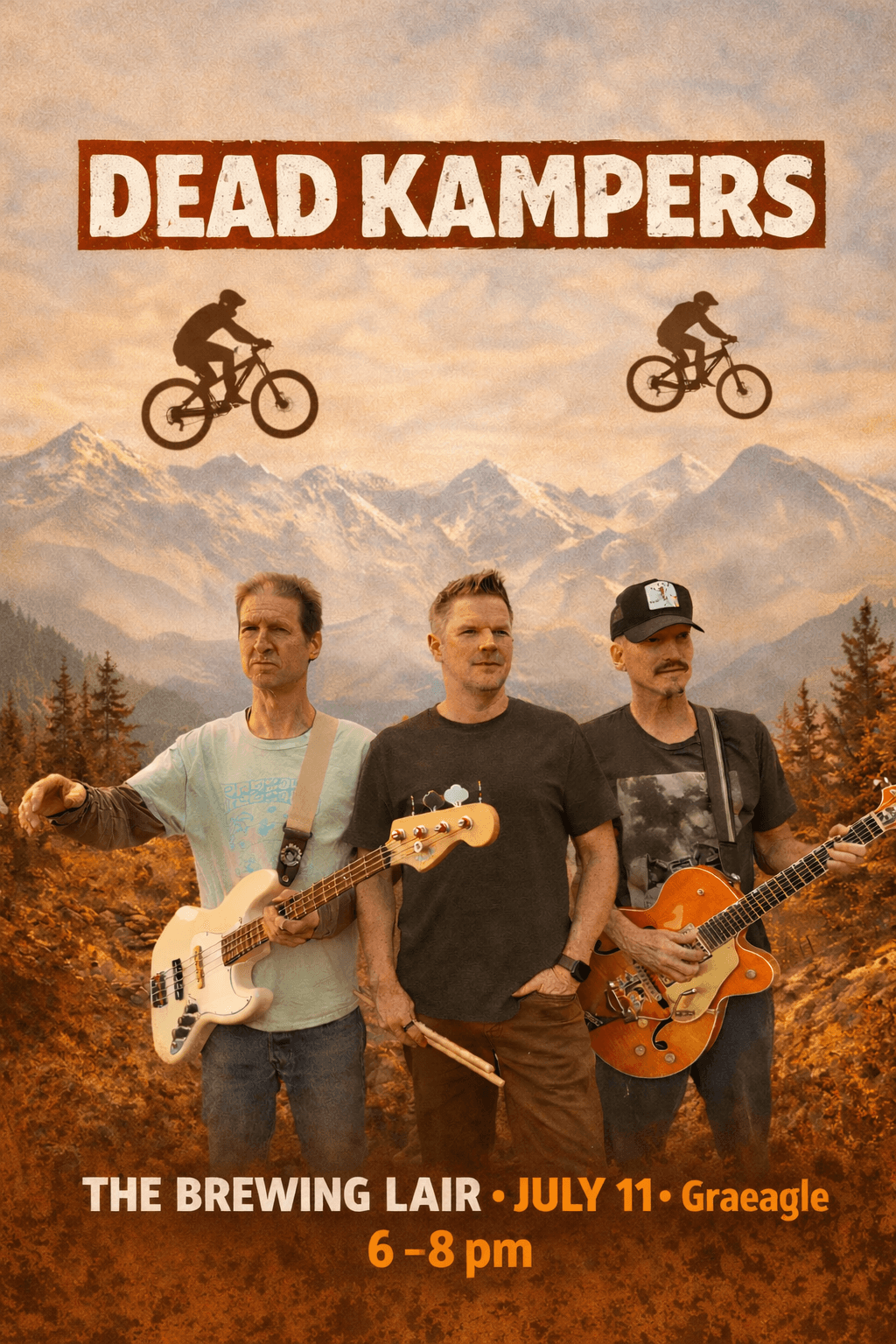 See / Hear Dead Kampers at The Brewing Lair on April 25, 2026.