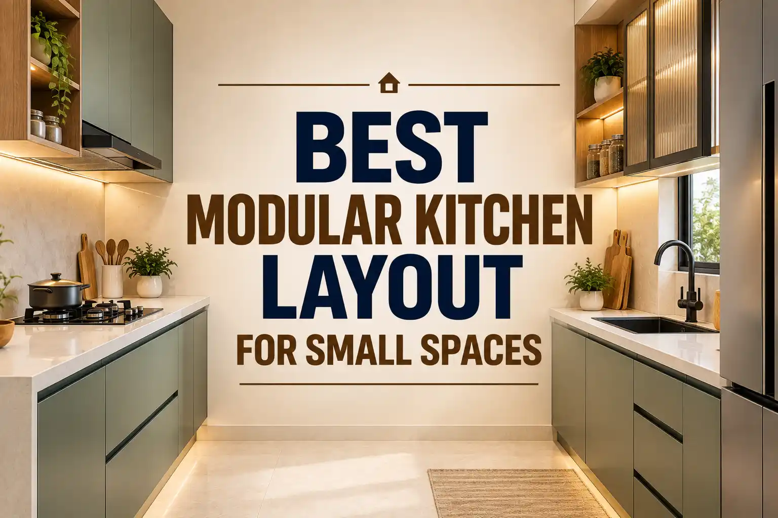 Best Modular Kitchen Layout for Small Spaces