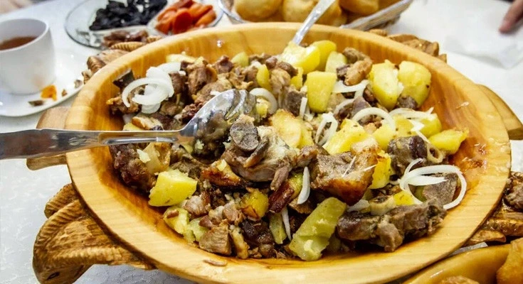 Traditional meat and potato dish