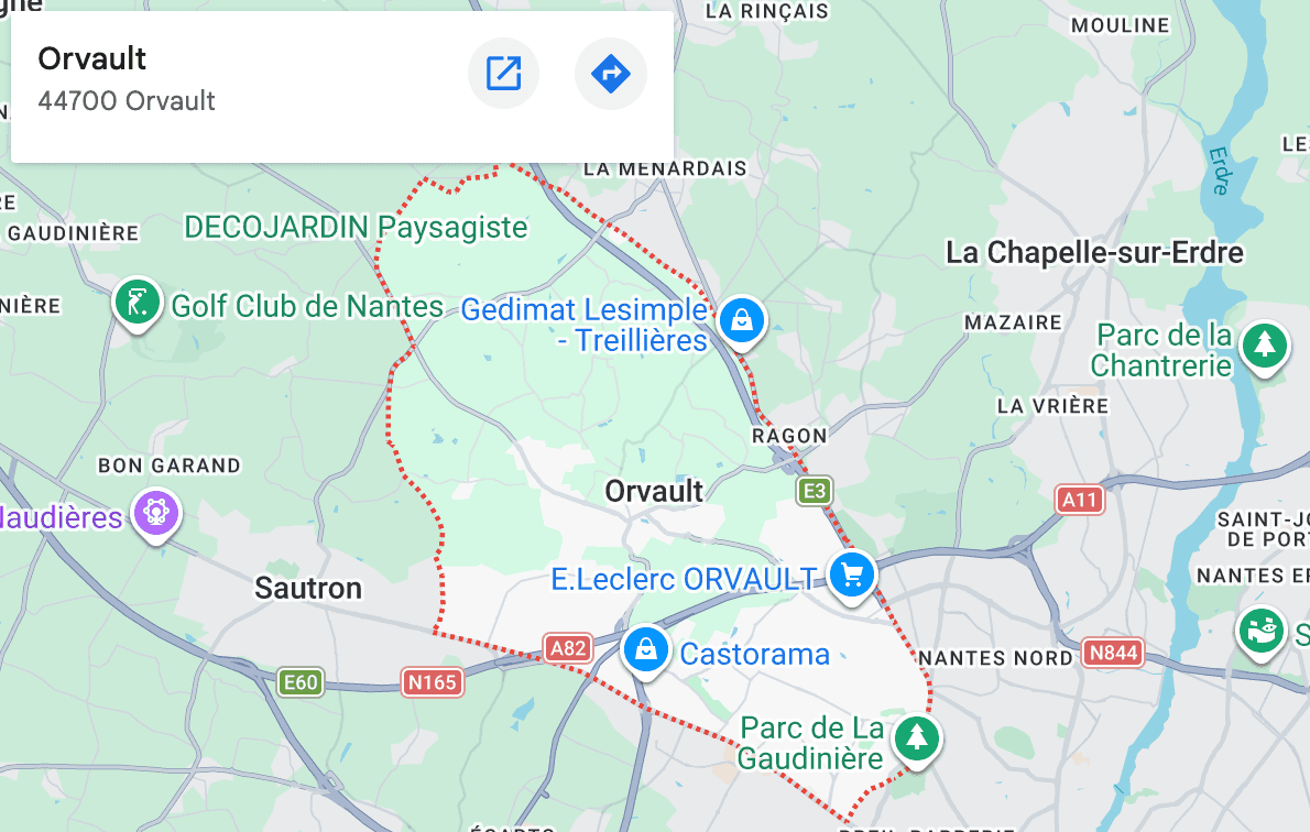 Orvault Maps
