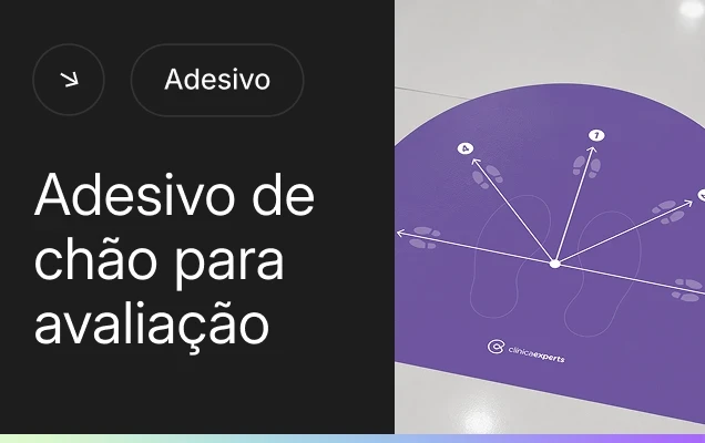 Thumb material - adesivo de chão