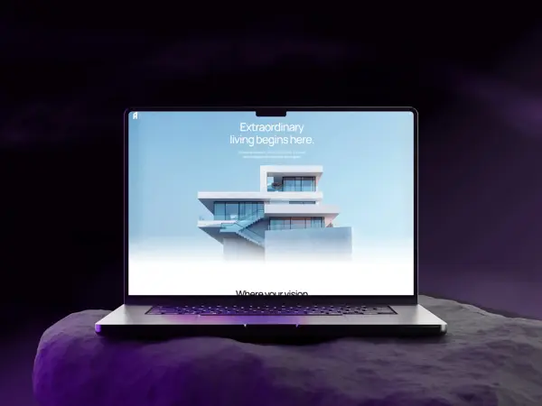 Erstellung von Immobilienwebsite Showcase