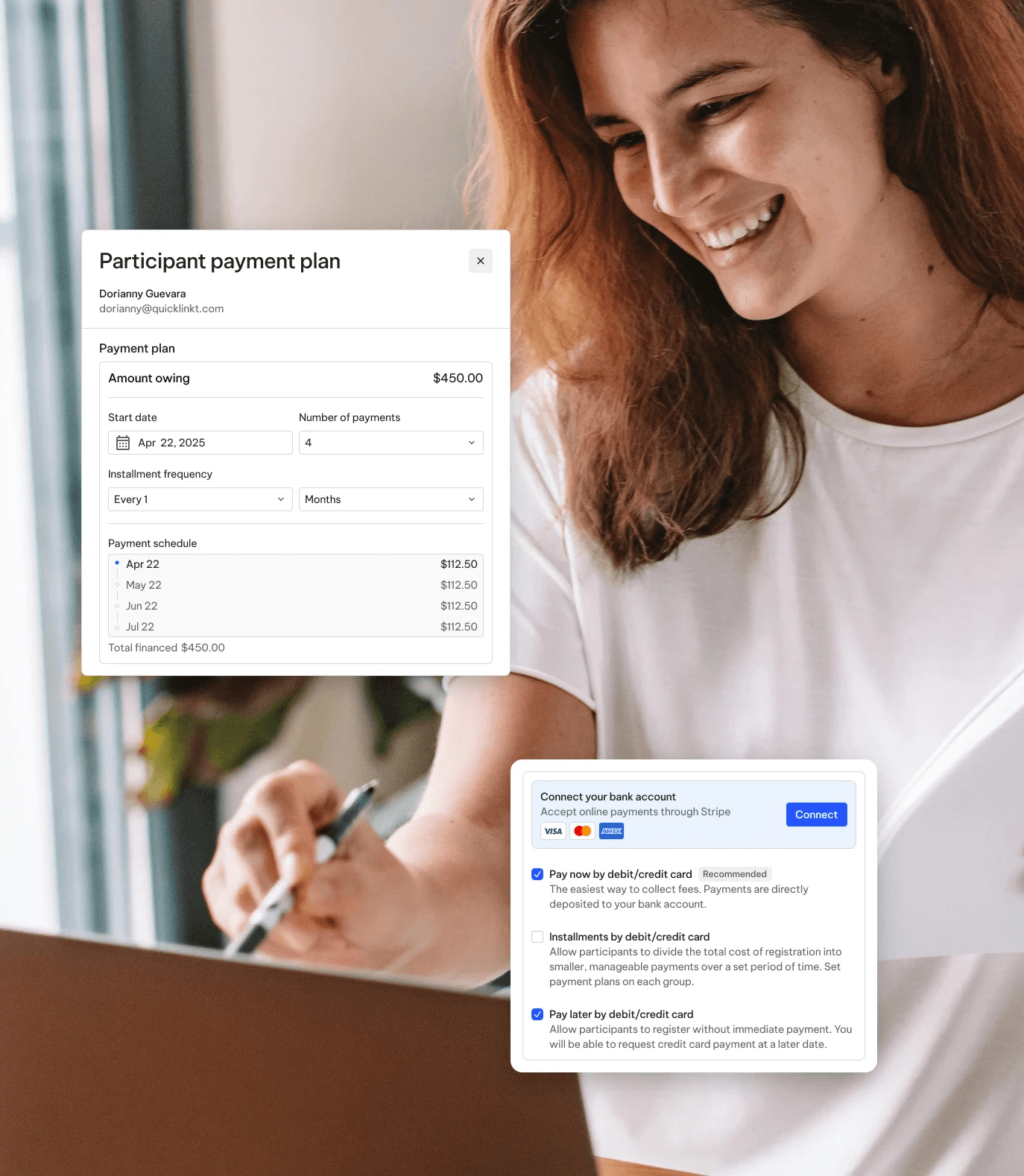 TeamLinkt's Registration Stock + Software