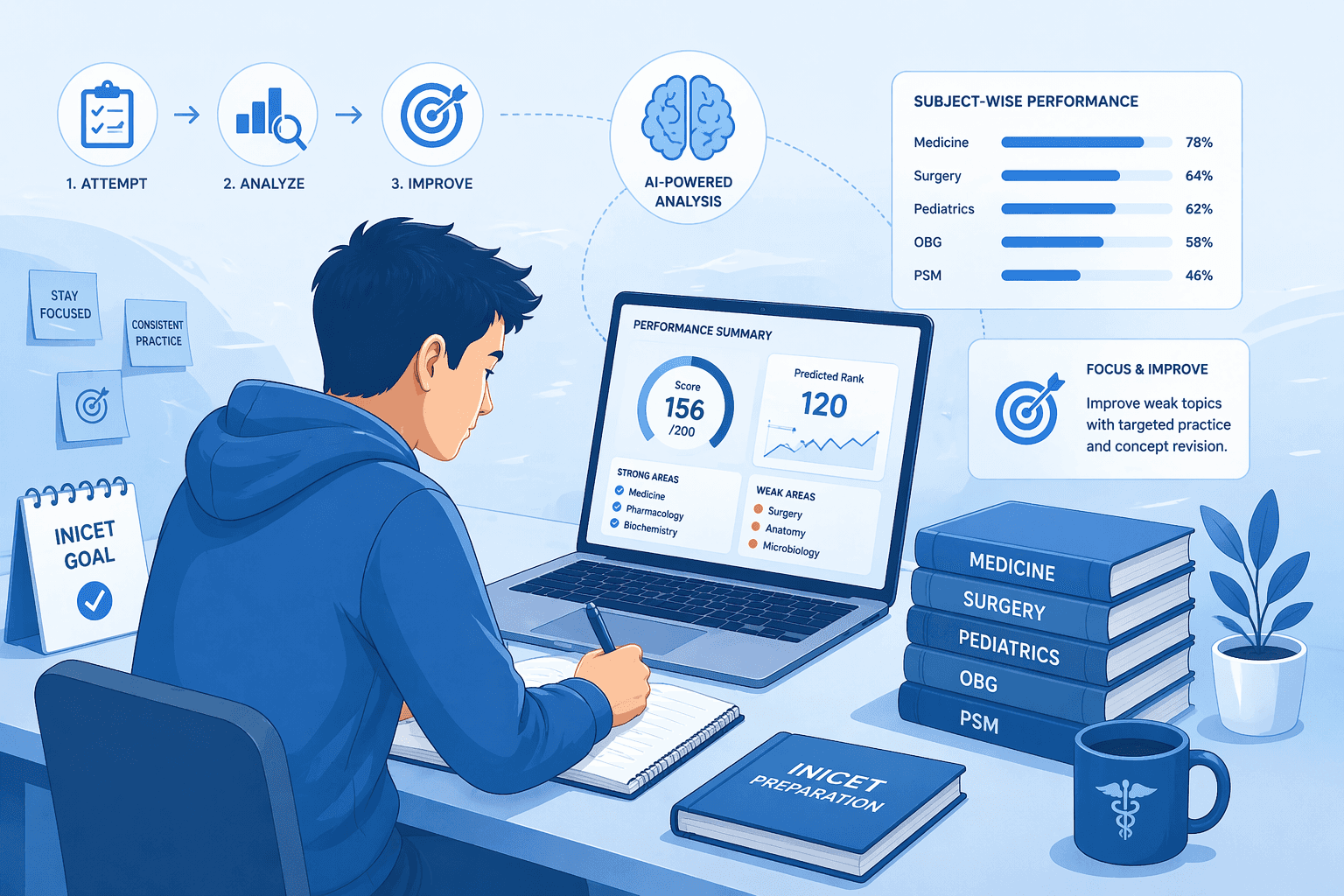 Cover: My UKMLA Study Stack: 4 Tools I Use Together (And How Oncourse AI Fits In)