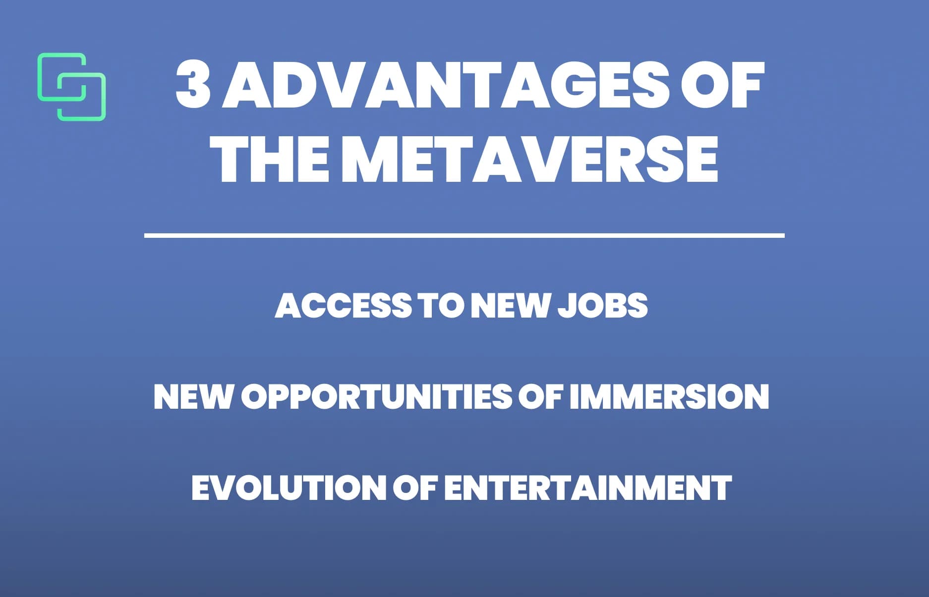 Advantages metaverse