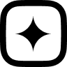 Luma-Symbol – schwarz