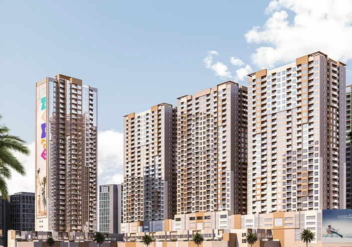 Luxury high-rise living at Ajman One Tower, offering premium apartments and modern urban convenience in Ajman.